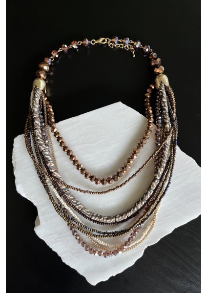 Çoklu Cam Boncuk Kolye fiyatları