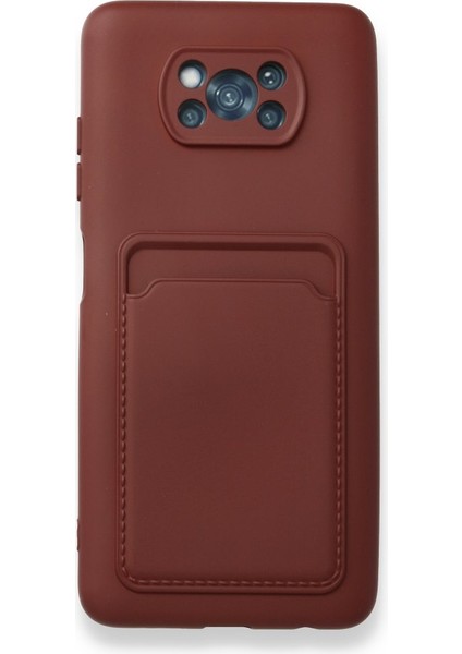 Pocophone X3 Pro Kılıf Kart Hazneli Silikon Kapak Ryc/kelvin
