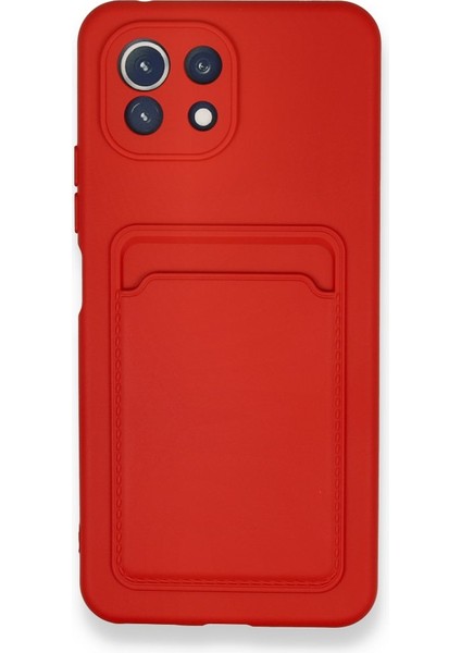 Xiaomi Mi 11 Lite Kılıf Kart Hazneli Silikon Kapak Ryc/kelvin