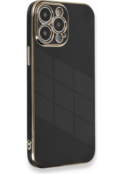 iPhone 13 Pro Kılıf Şık ve Parlak Silikon Kapak Ryc/volet