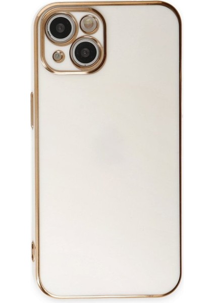 iPhone 15 Kılıf Şık ve Parlak Silikon Kapak Ryc/volet