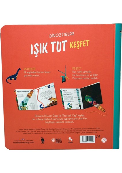 Işık Tut Keşfet - Dinozorlar modelleri