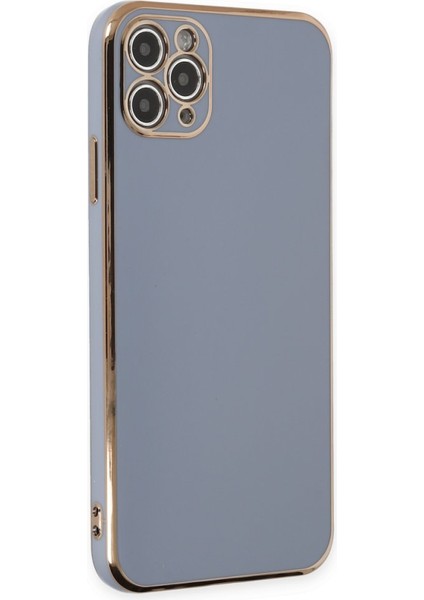 iPhone 11 Pro Max Kılıf Şık ve Parlak Silikon Kapak Ryc/volet