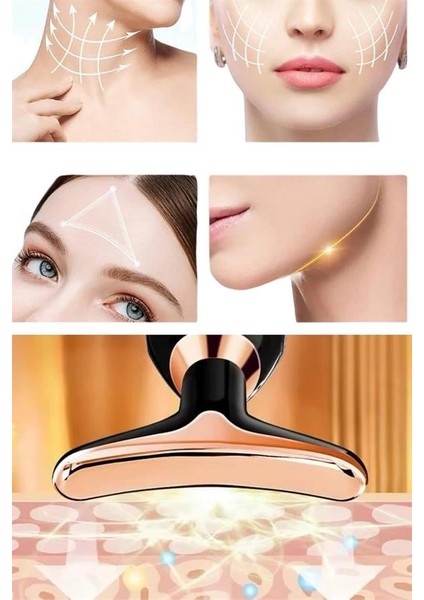 Zeroshop Gıdık ve Sarkma Giderici Boyun ve Yüz Güzellik Cihazı Pilli fırsatları