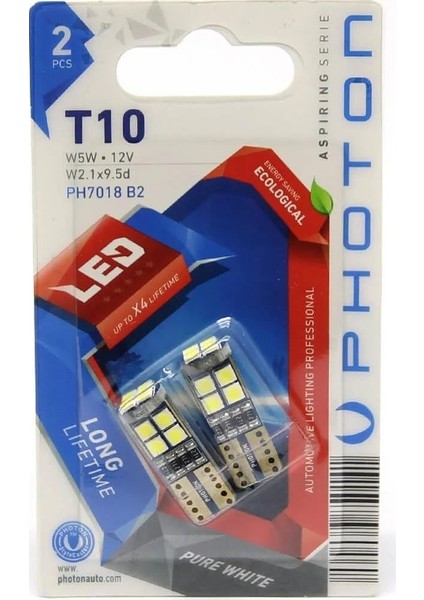 Photon T10 W5W PH7018 B2 LED 2 Li