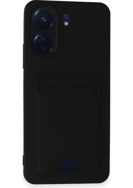 Poco C65 Kılıf Kart Hazneli Silikon Kapak Ryc/kelvin