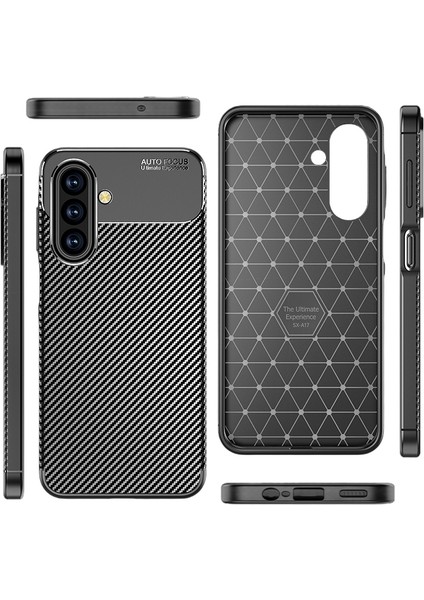 Galaxy S25 Fe Negro Kılıf Karbon Desenli Şık Negro Premium Silikon Kapak fiyatları
