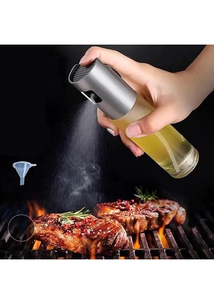sprey yağlık spreyli cam şişe yağdanlık, yağ, sirke ve limon püskürtücü, 100 ml, asorti fiyatları