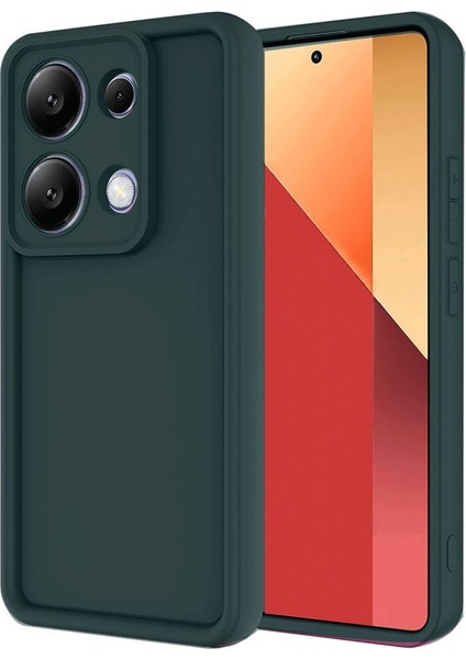 Redmi Note 13 Pro 4g Kılıf Kenarları Yükseltili ve Yumuşak Dokulu Silikon Kapak Ryc/viera