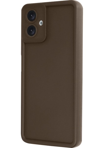 Samsung Galaxy A06 Kılıf Kenarları Yükseltili ve Yumuşak Dokulu Silikon Kapak Ryc/viera