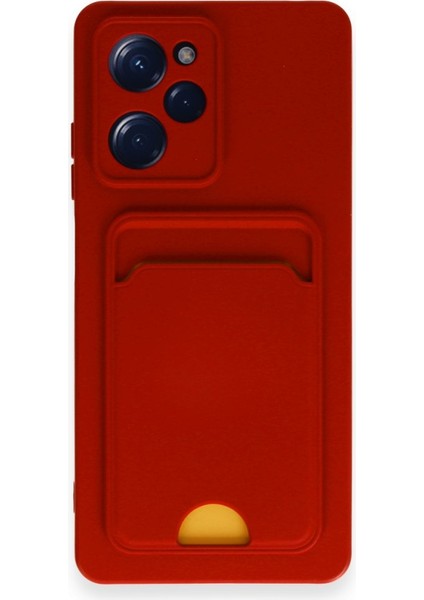 Poco X5 Pro 5g Kılıf Kart Hazneli Esnek Kelvin Silikon Kapak