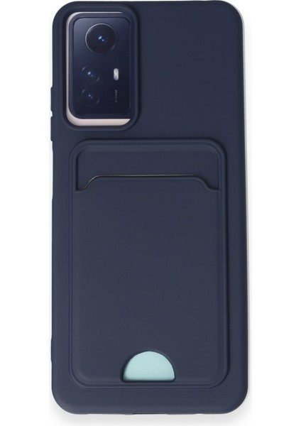 Redmi Note 12S Kılıf Kart Hazneli Esnek Kelvin Silikon Kapak