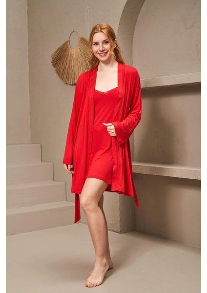 Pjs 25166 Kadın Gecelik Sabahlık Takım modelleri