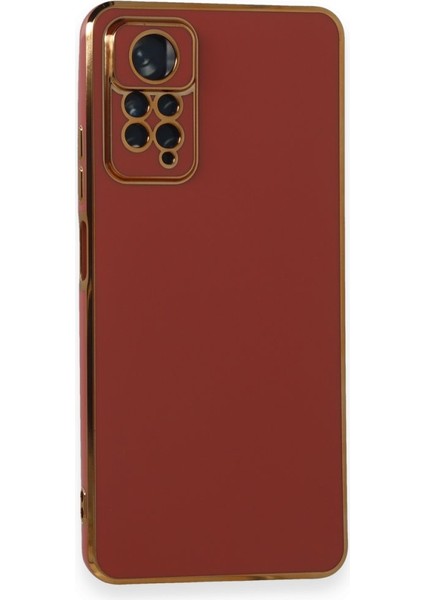 Redmi Note 11 Pro Kılıf Parlak Yapılı Esnek Volet Silikon Kapak