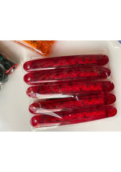 9 Ledli Kırmızı Parmak LED