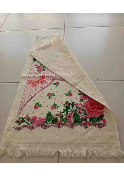 %100 Pamuk 3'lü 40×60 Baskılı Mutfak Havlusu