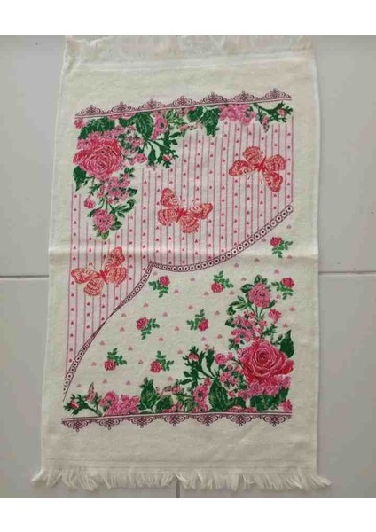 %100 Pamuk 3'lü 40×60 Baskılı Mutfak Havlusu modelleri