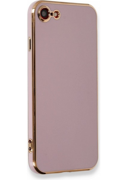 iPhone Se 2020 Kılıf Şık ve Parlak Silikon Kapak Ryc/volet