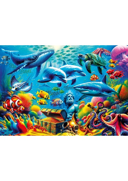 Treasure Under The Sea 1000 Parça Puzzle fiyatları