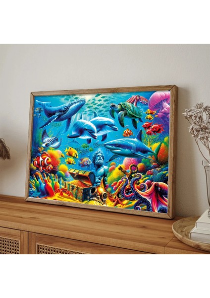 Treasure Under The Sea 1000 Parça Puzzle modelleri