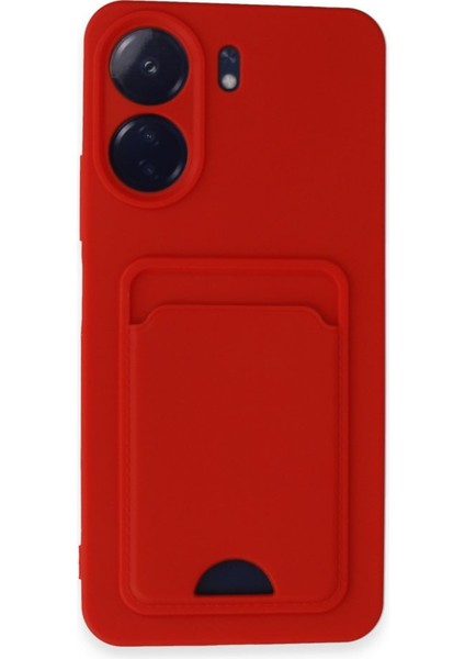 Poco C65 Kılıf Kart Hazneli Silikon Kapak Ryc/kelvin