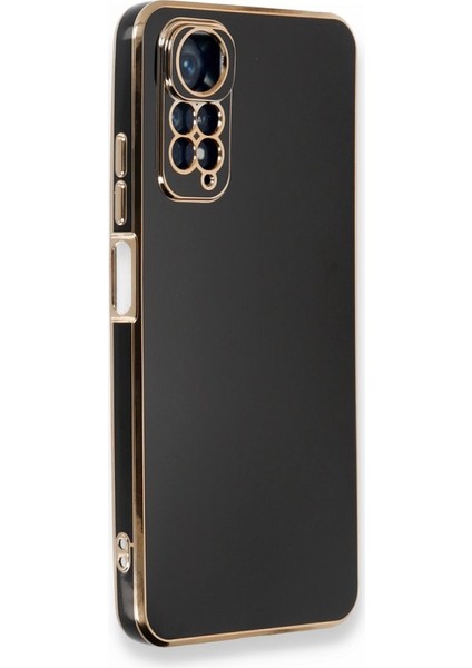 Redmi Note 11 Kılıf Parlak Yapılı Esnek Volet Silikon Kapak