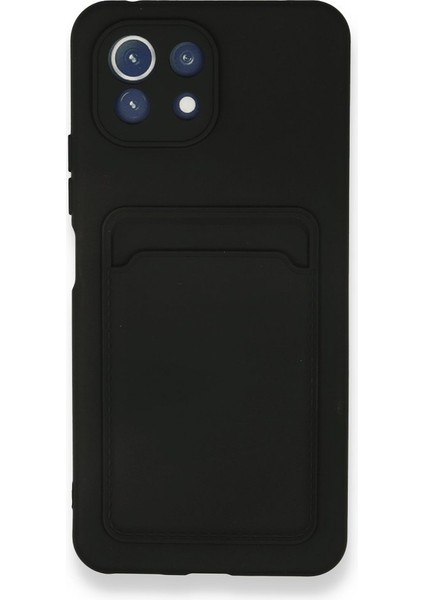 Xiaomi Mi 11 Lite Kılıf Kart Hazneli Silikon Kapak Ryc/kelvin