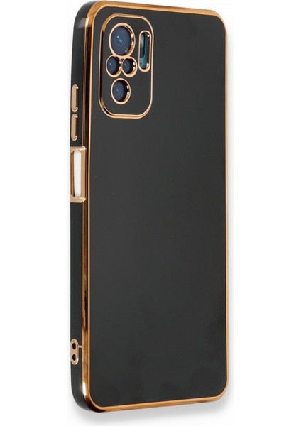 Redmi Note 10 Kılıf Şık ve Parlak Silikon Kapak Ryc/volet