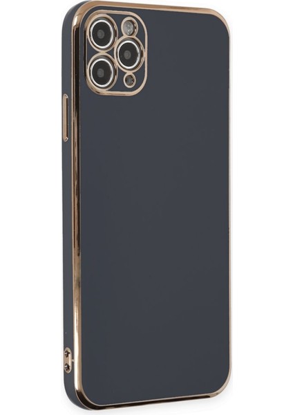 iPhone 11 Pro Max Kılıf Şık ve Parlak Silikon Kapak Ryc/volet