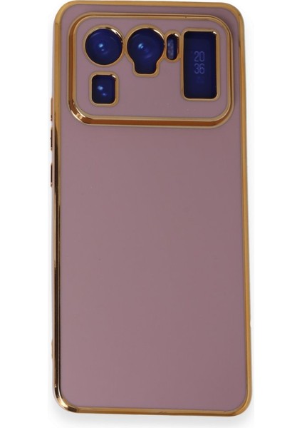 Xiaomi Mi 11 Ultra Kılıf Şık ve Parlak Silikon Kapak Ryc/volet