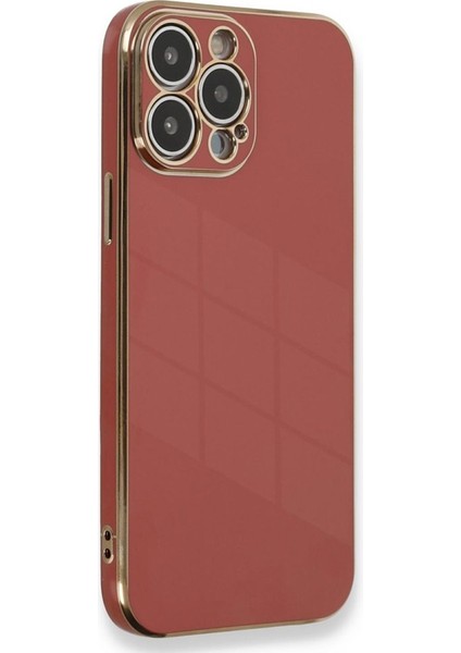 iPhone 15 Pro Kılıf Şık ve Parlak Silikon Kapak Ryc/volet