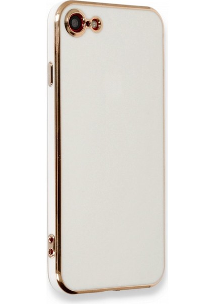 iPhone 8 Kılıf Şık ve Parlak Silikon Kapak Ryc/volet