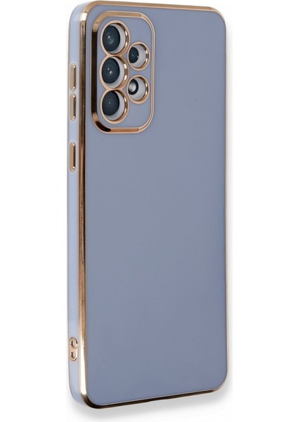 Samsung Galaxy A53 5g Kılıf Şık ve Parlak Silikon Kapak Ryc/volet