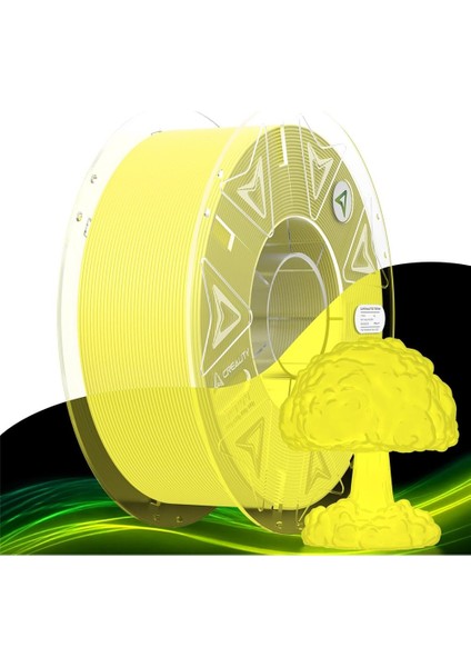 Hyper Luminous Sarı Pla Filament (1.75MM, 1kg)
