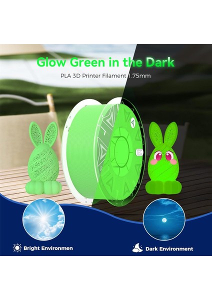 Hyper Luminous Sarı Pla Filament (1.75MM, 1kg) modelleri