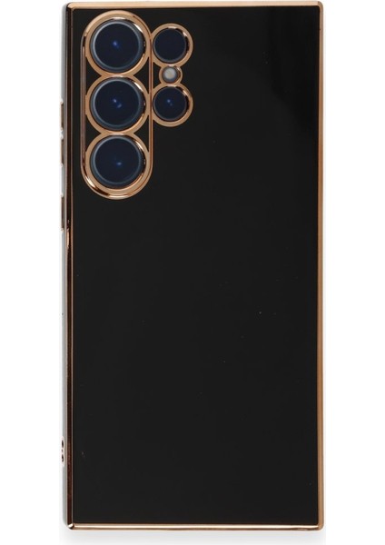 Samsung Galaxy S23 Ultra Kılıf Şık ve Parlak Silikon Kapak Ryc/volet