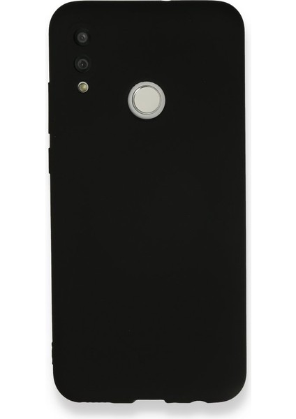Huawei P Smart 2019 Kılıf Içi Kadife Kaplı Nano Silikon Kapak - Siyah