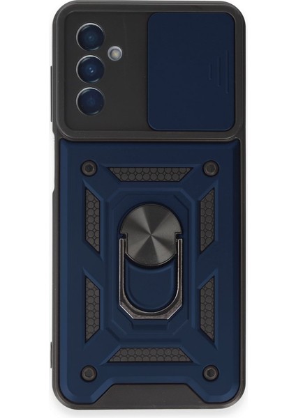 Samsung Galaxy M14 5g Kılıf Kamera Koruma Sürgülü Şık Pars Tank Sert Silikon Kapak