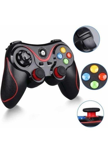 Zeroshop Kablosuz Oyun Kolu Bluetooth Joystick Gamepad Android Uyumlu indirimleri