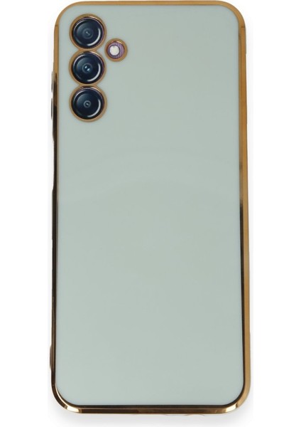 Samsung Galaxy M14 5g Kılıf Şık ve Parlak Silikon Kapak Ryc/volet