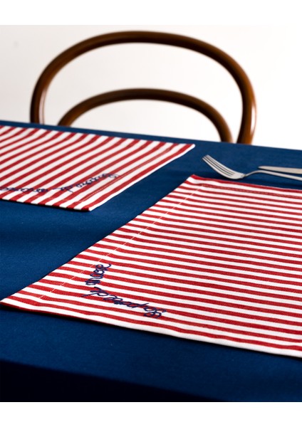 Rosane Amerikan Servis - Beyaz/kırmızı fiyatları