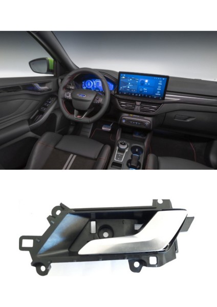 [JX7BA22600AK Ford Focus Kapı Ic Acma Kolu Krom Sag PZ31-A22600-BA]