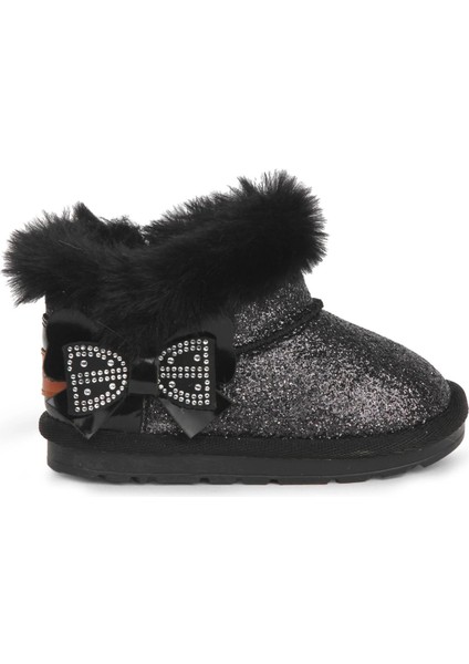 Kız Çocuk Simli Kürklü Bot BUCK3061