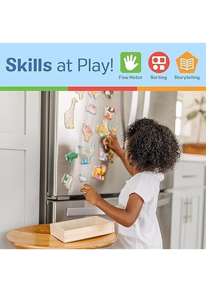 &amp; Doug - Ahşap Mıknatıslı Hayvanlar (10475) indirimleri