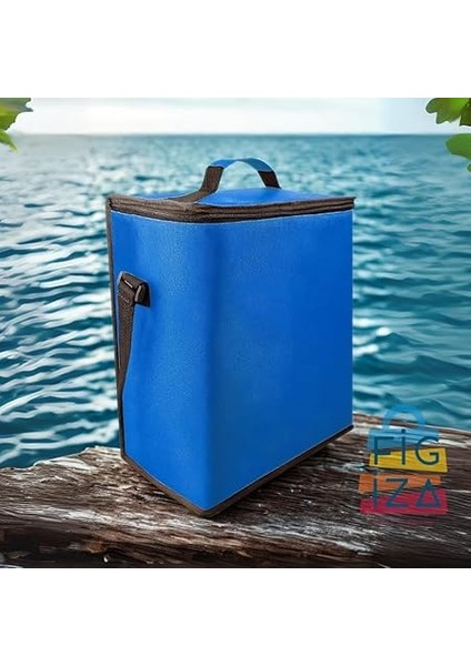 25 Litre Termal Soğutucu Piknik Çantası – Kamp, Plaj, Oto Buzluk ve Seyahat Için Serin Tutucu Termos Çanta, Hafif &amp; Taşınabilir (Mavi) indirimleri