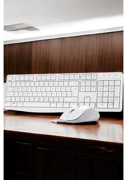 Zeroshop Q Klavye Klavye ve Mouse Seti USB Girişli Kablosuz fırsatları