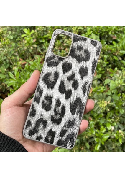 Samsung Galaxy A06 Kılıf Leopar Desenli Içi Kadife Kapak