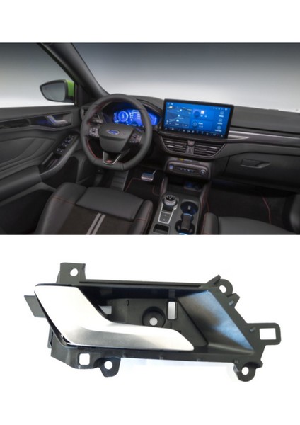 [PZ31A22601AA Ford Focus Kapı Ic Acma Kolu Krom Sol]