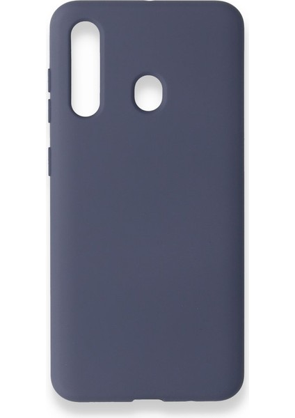 Samsung Galaxy A60 Içi Kadife Kaplı Esnek Silikon Kapak Ryc/ Nano Lansman