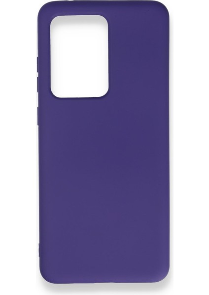 Samsung Galaxy S20 Ultra Içi Kadife Kaplı Esnek Silikon Kapak Ryc/ Nano Lansman